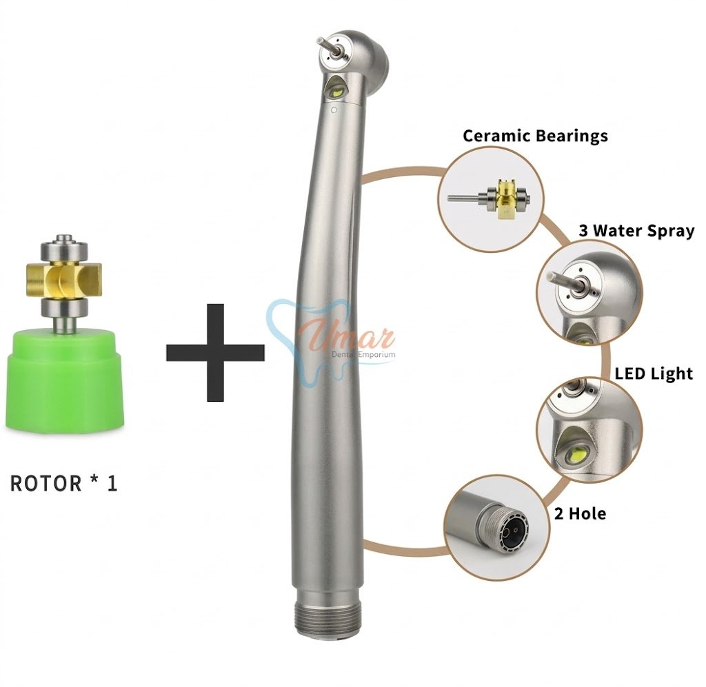 LED Dental Handpiece With 1 pcs Free Cartridge