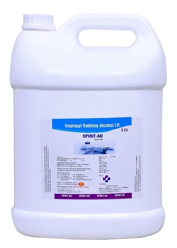 Isopropyl Rubbing Alcohol I.P. (70% Isopropyl Alcohol)