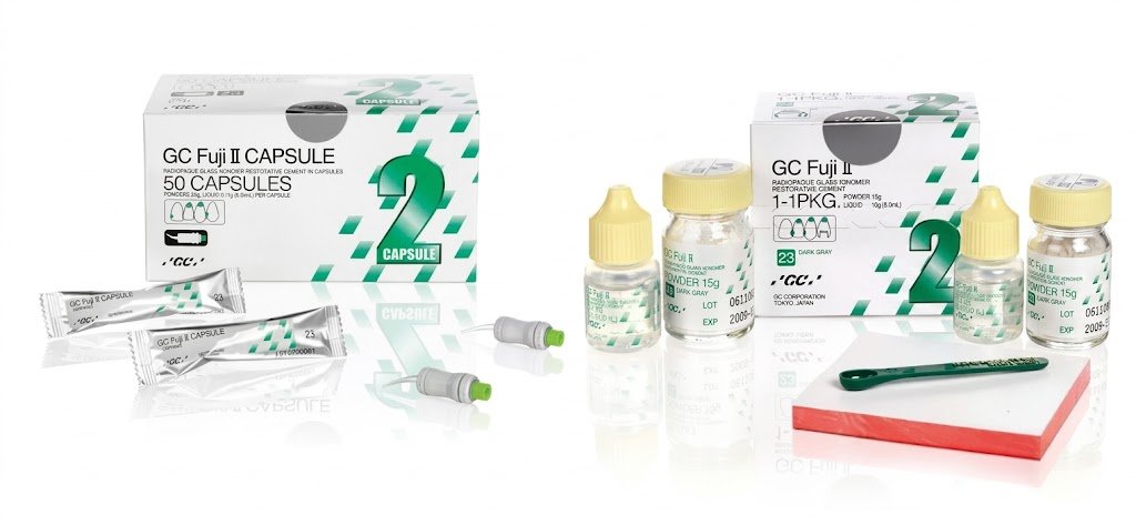 GC Fuji II (Radiopaque Glass Ionomer Restorative)