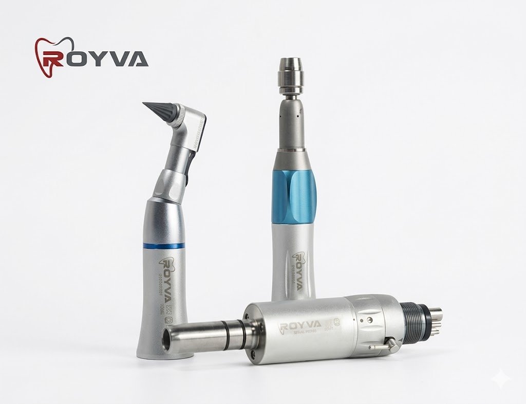 Royva External Water Spray Air Micromotor Set