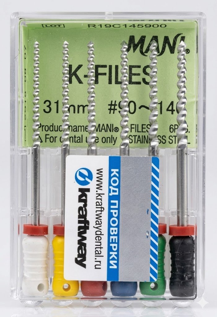 K-Files 31 мм, #90-140