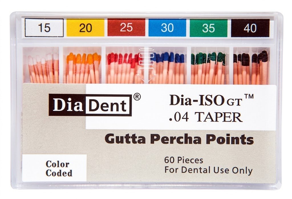Dia-ISO GT™ Gutta Percha Points (Assorted 15-40)