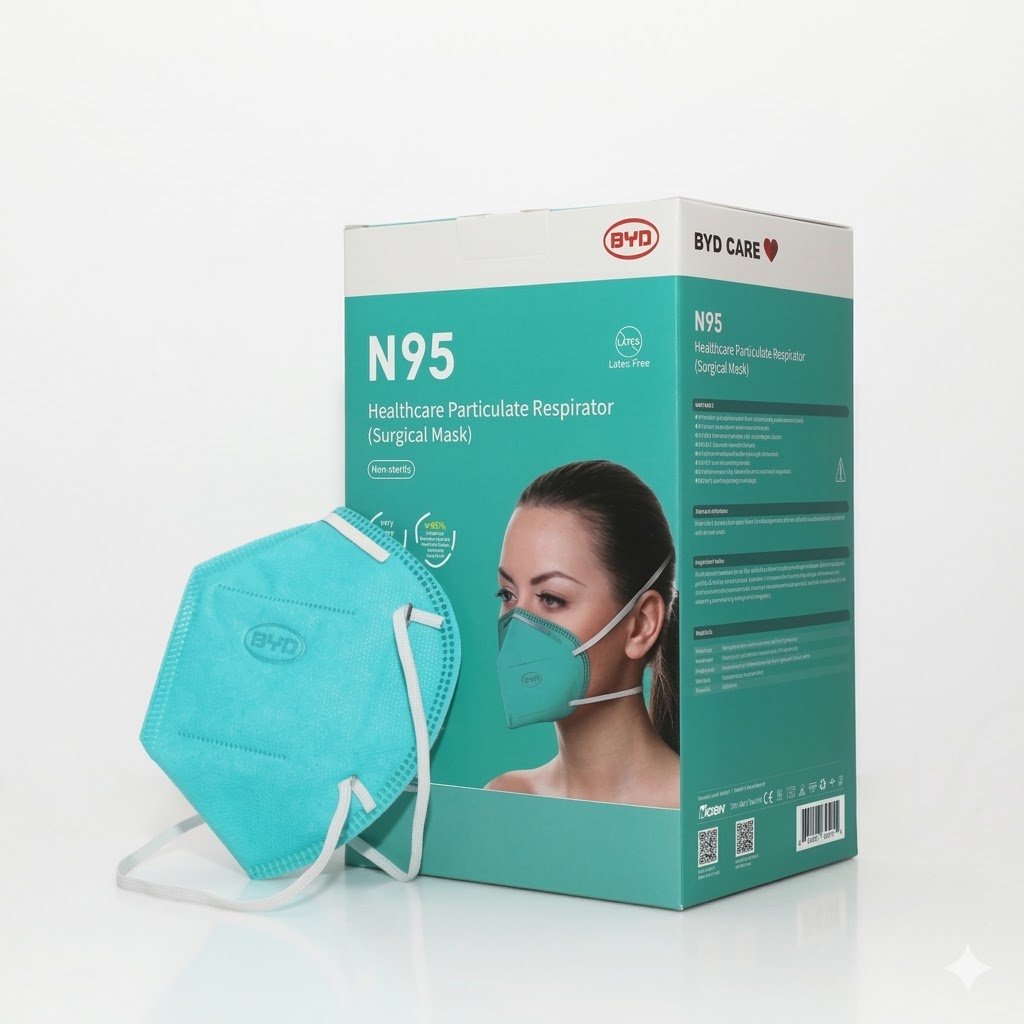 BYD N95 Healthcare Particulate Respirator (Surgical Mask)