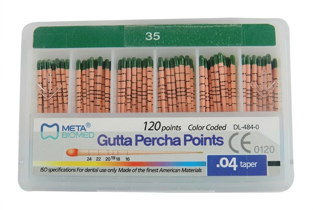 Gutta Percha Points (ISO Size 35, .04 Taper)