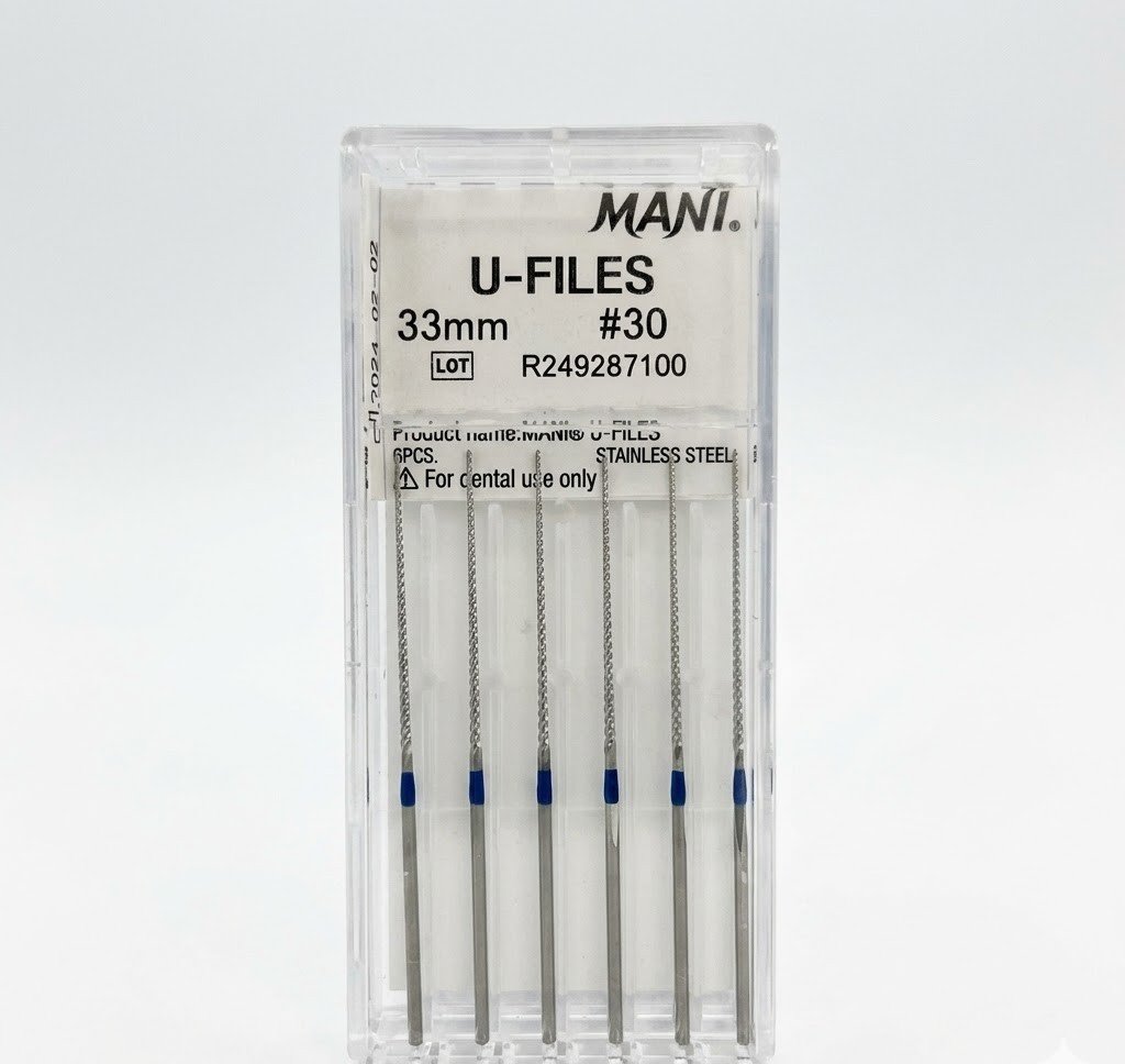 MANI U-files 33MM 6pcs/box