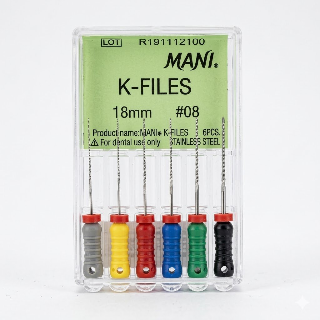 Mani Hand K Files 18mm #45~80
