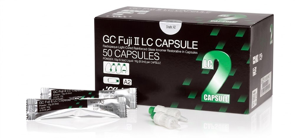 GC Fuji II LC (Resin-Reinforced Glass Ionomer Restorative)