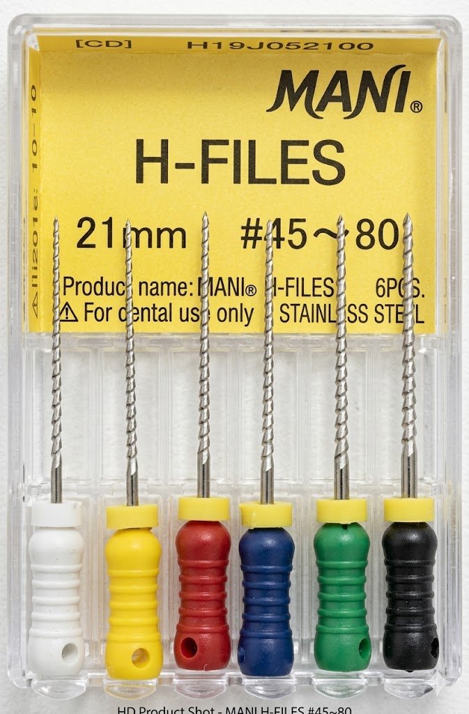 MANI H- Files - 21mm - #45-80