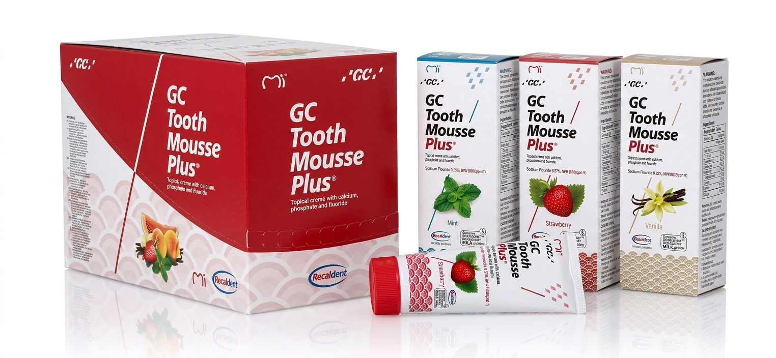 Tooth Mousse Plus 3-Flavour