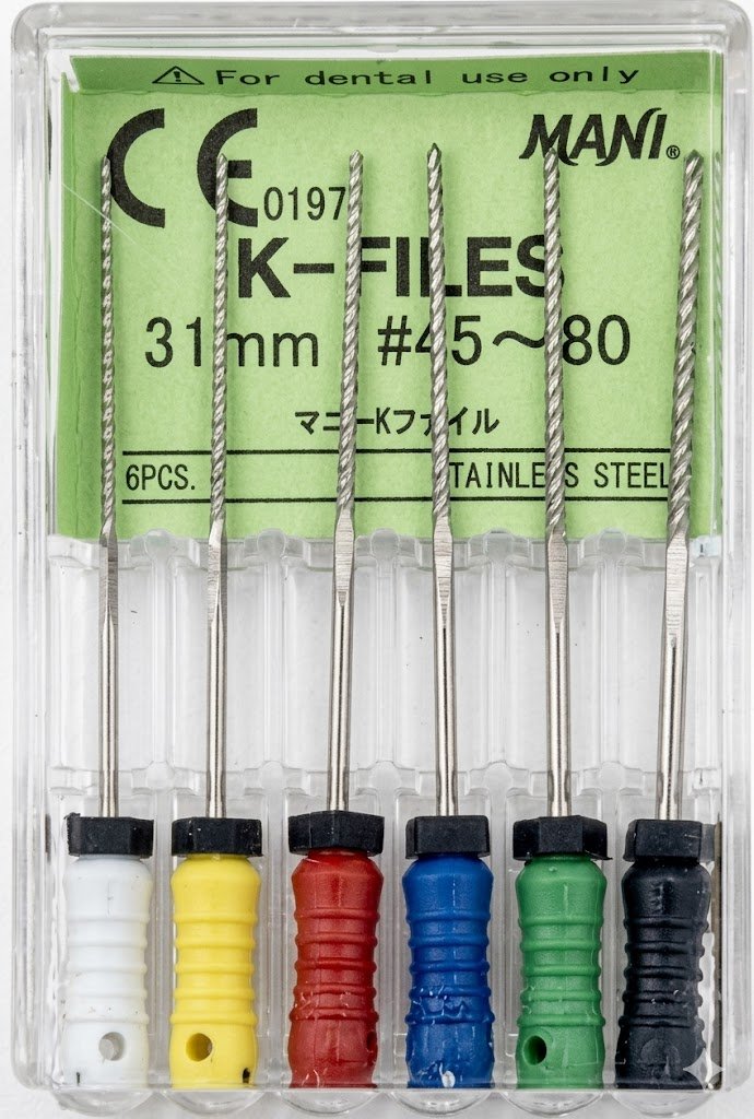 MANI K Files 31mm #45~80