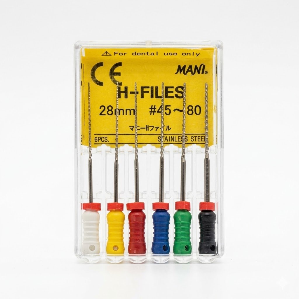 Mani H-Files 28mm #45-80