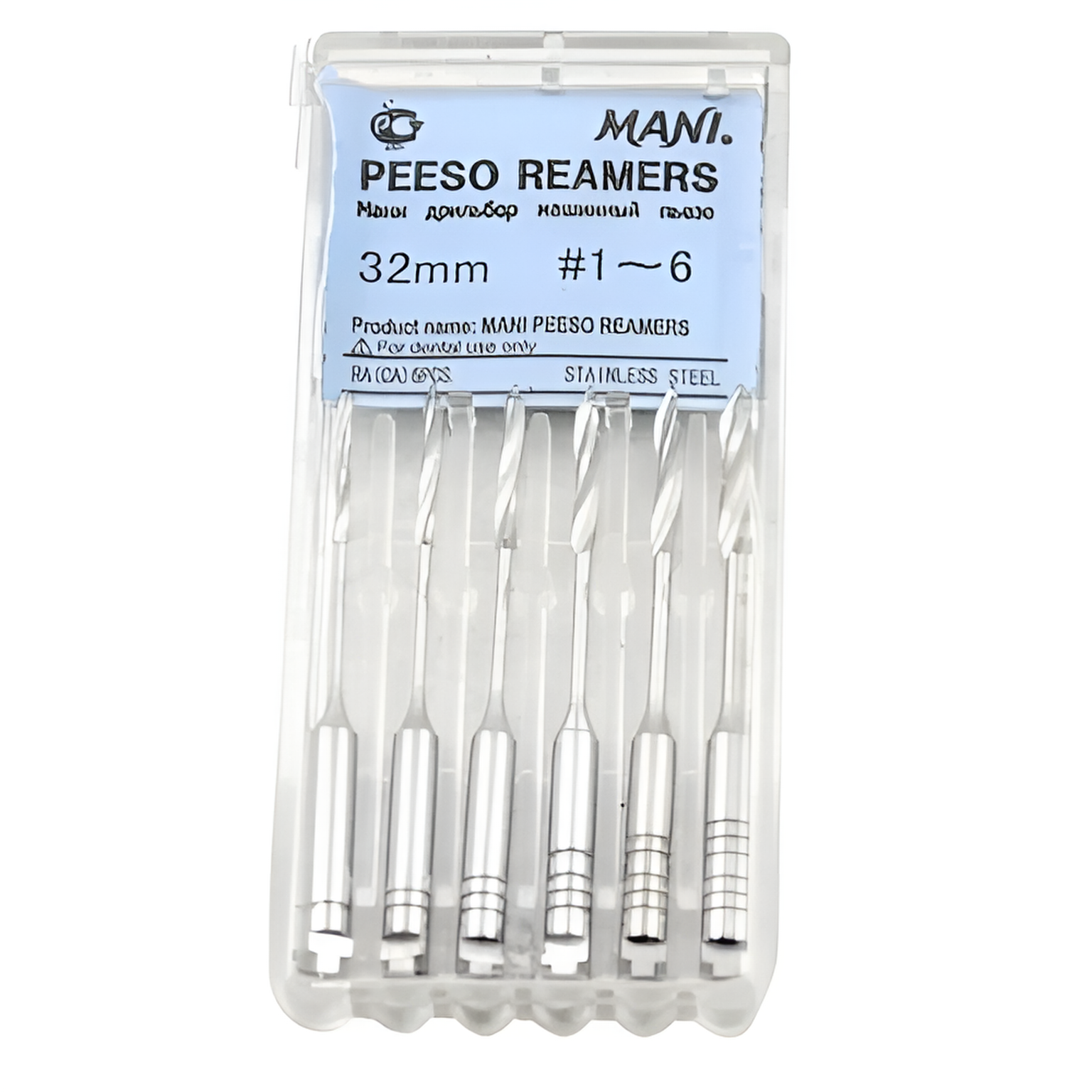 Mani Peeso Reamers 32mm #1~6