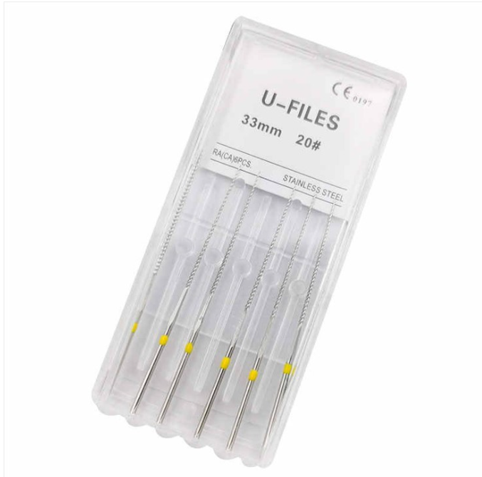 Dental Endo Niti Files U File 33mm 20# for Root Canal Cleaning