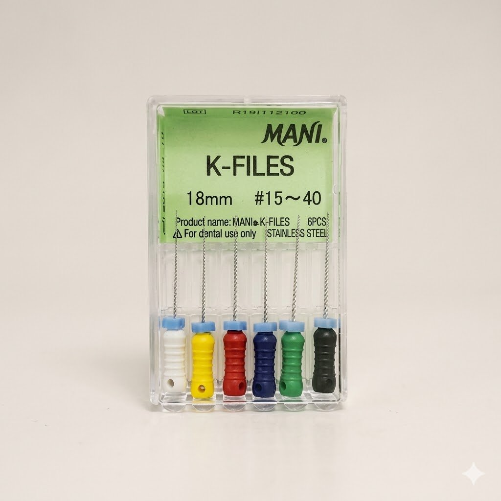 Mani Hand K Files 18mm #15~40