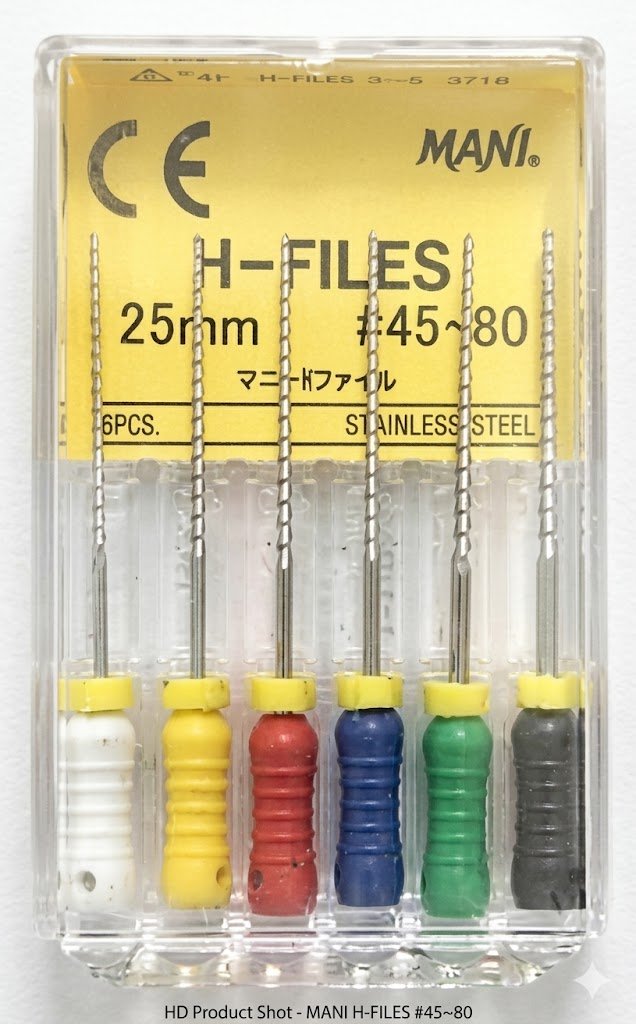 Mani H files 25mm size 45-80