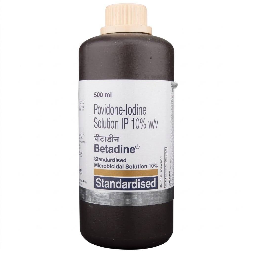 Betadine Povidone-Iodine Solution IP 10% w/v