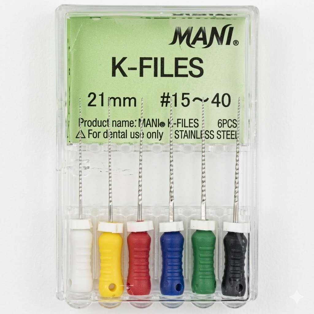 Mani K-Files 21mm #15~40