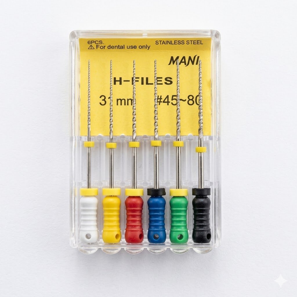 Mani H-Files 31mm #45~80